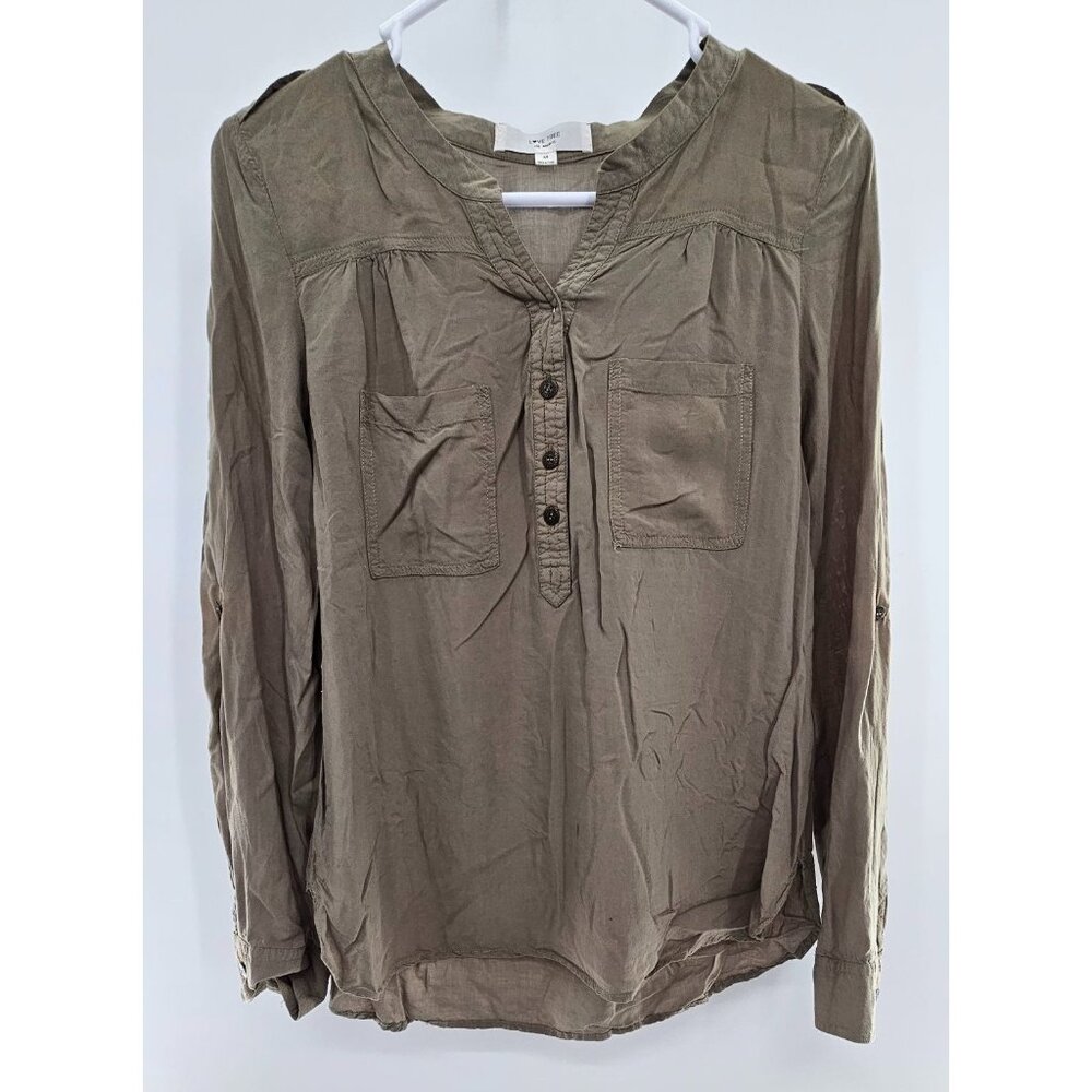 Love Tree‎ Los Angeles Womens 100% Rayon blouse size Medium